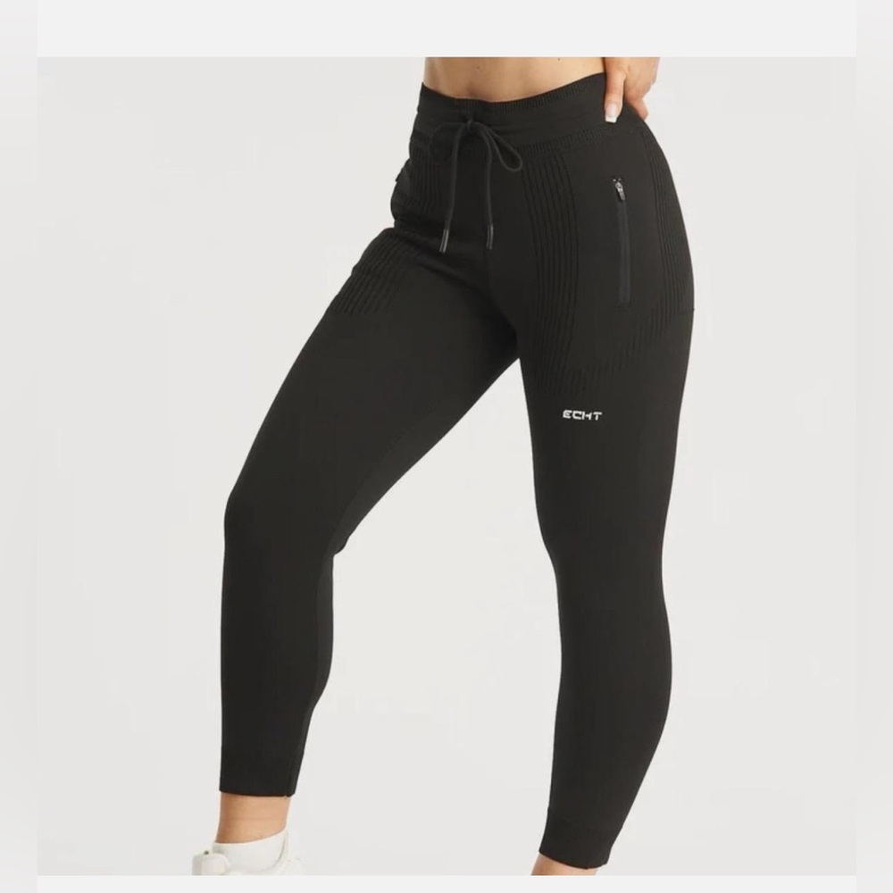 ECHT Olive Ribbed Jogger - Picture 5 of 5